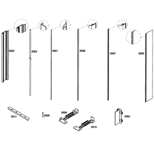 Part Location Diagram of 00674086 Bosch MOUNTING SET