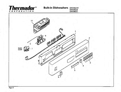 Part Location Diagram of 00165747 Bosch BUTTON