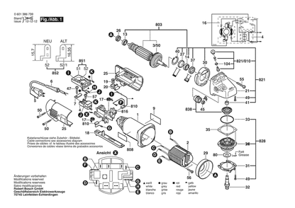 Part Location Diagram of 1607000278 Bosch Light Conductor