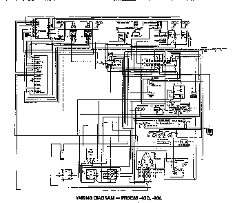 Wiring Diagram Diagram and Parts List for PRSE366  Thermador Range