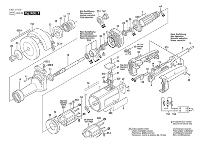 Part Location Diagram of 3607031660 Bosch Housing Section