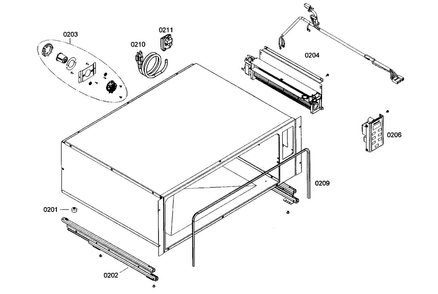 Part Location Diagram of 00643546 Bosch POWER MODULE