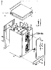 Replacement Parts Diagram and Parts List for 15331625  Kenmore Water Heater