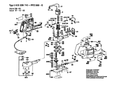 Part Location Diagram of 2608000074 Bosch Base Plate