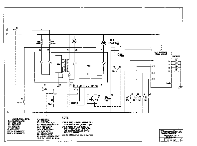 Schematic Diagram and Parts List for RDF30RS  Thermador Range