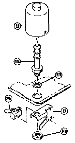 Float Switch Diagram and Parts List for CP888000  Thermador Dishwasher