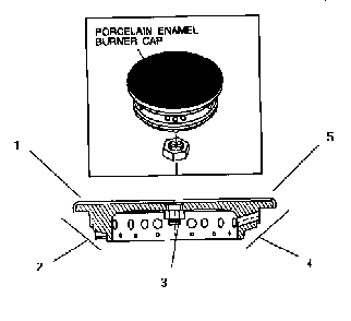 Section 14 Diagram and Parts List for GGSCV36  Thermador Cooktop