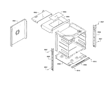 Part Location Diagram of 11000512 Bosch HOUSING