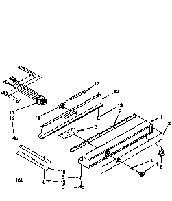 Refigerator Control Panel Diagram and Parts List for TSS36QBW00  Thermador Refrigerator