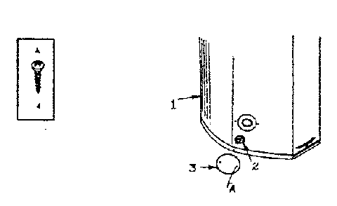 Jacket Diagram and Parts List for 153338050  Kenmore Water Heater