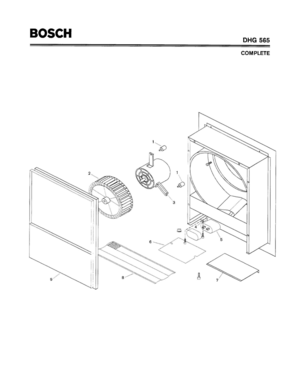 Part Location Diagram of 00421308 Bosch DAMPER