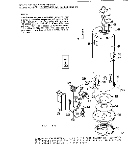 Replacement Parts Diagram and Parts List for 153333450  Kenmore Water Heater