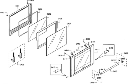 Part Location Diagram of 00651183 Bosch REPAIR-SET