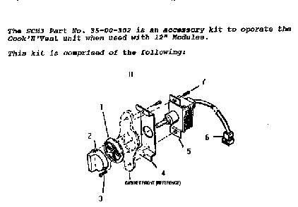 Section 2 Diagram and Parts List for GG12MW  Thermador Cooktop