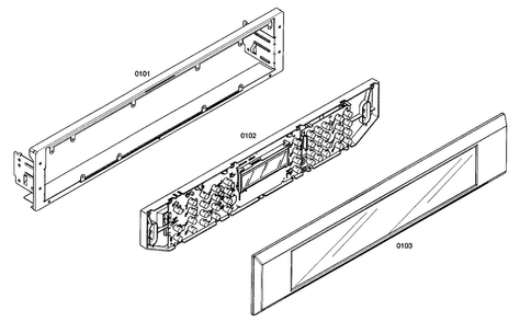 Part Location Diagram of 00702534 Bosch INTERFACE