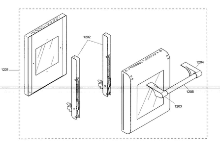 Small Door Diagram and Parts List for PRL486EDG04  Thermador Range