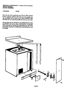 Part Location Diagram of 9001823 Maytag Dip tube