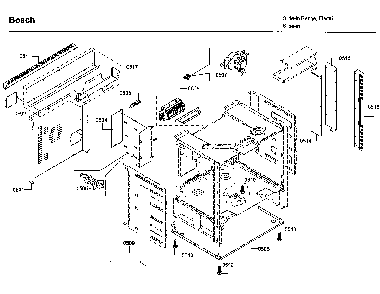 Part Location Diagram of 11002703 Bosch DUCT