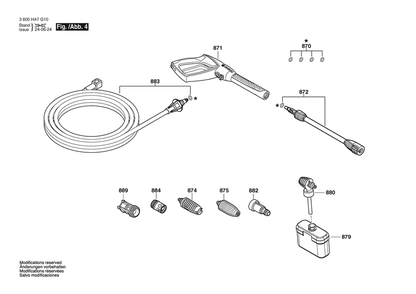 Part Location Diagram of F016F05281 Bosch Lance