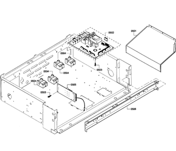 Pcb's Assy Diagram and Parts List for PRD304EG 06 Thermador Range