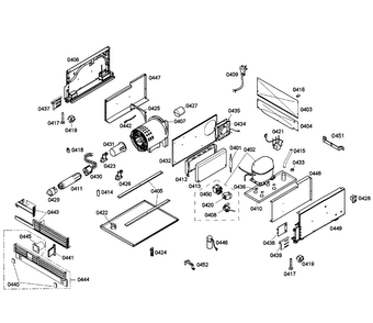 Compressor Diagram and Parts List for T24IF70NSP 40 Thermador Freezer