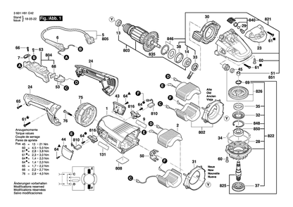 Part Location Diagram of 1607000973 Bosch Switch