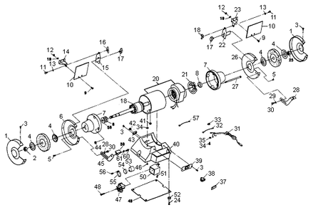Part Location Diagram of 2610358972 Bosch Switch box