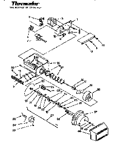 Series 04&05 All Models Diagram and Parts List for TSS42QBW  Thermador Refrigerator