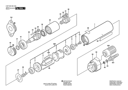 Part Location Diagram of 3607031048 Bosch Assembly Of Service Parts