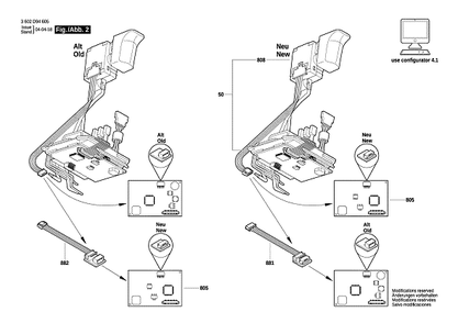 Bosch Angleexaction40-220 (3602d9461 2 Diagram and Parts List for 40-220 3602D94614 Bosch Screwdriver