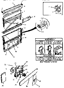 Replacement Parts Diagram and Parts List for CV2230  Thermador Range Hood