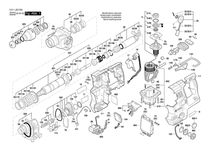 Part Location Diagram of 1618597135 Bosch Tool TOOL HOLDING FIXTURE