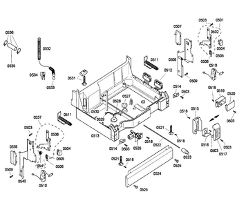 Part Location Diagram of 00425459 Bosch COVER