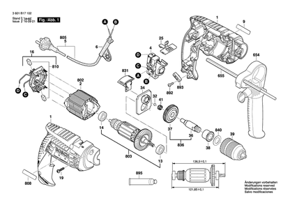 Part Location Diagram of 1607200270 Bosch Switch Black