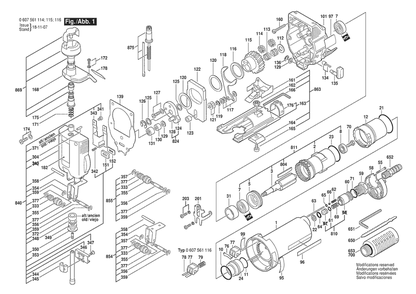 Part Location Diagram of 2916080905 Bosch Locking Washer