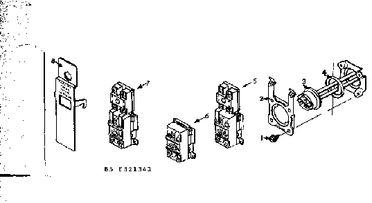 Functional Replacement Parts Diagram and Parts List for 153321381  Kenmore Water Heater