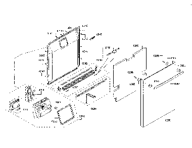Door/dispenser Diagram and Parts List for SHX863WB5N 10 Bosch Dishwasher