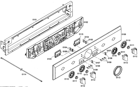 Part Location Diagram of 00608073 Bosch BUTTON