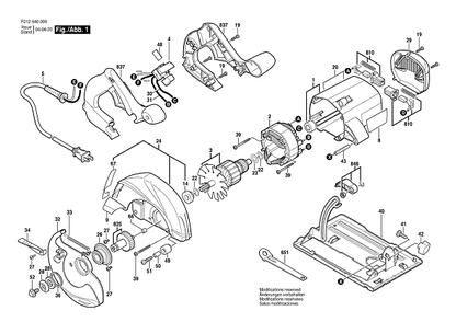 Part Location Diagram of 2610997773 Bosch Bearing