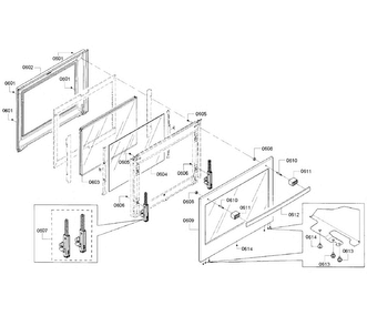 Part Location Diagram of 00771361 Bosch DOOR-OUTER