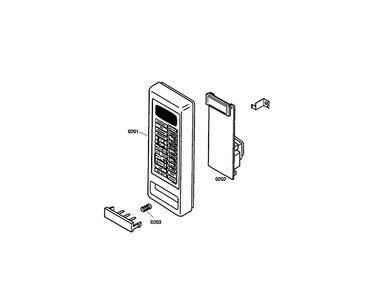 Bosch Hmb8060-01-2007 2 Diagram and Parts List for HMB8060-01-2007  Bosch Microwave