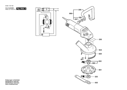 Part Location Diagram of 3607950017 Bosch Spanner Wrench