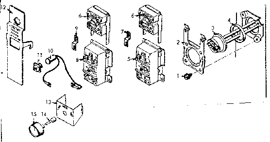 Functional Replacement Parts Diagram and Parts List for 153324410  Kenmore Water Heater