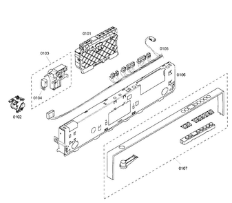 Part Location Diagram of 00697571 Bosch Instruction Manual