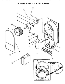 Section 16 Diagram and Parts List for SGNCV36GB  Thermador Cooktop