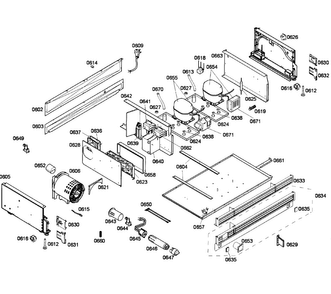 Compressor Diagram and Parts List for T36IT71FN 23 Thermador Refrigerator