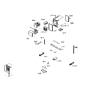 Ice maker Diagram and Parts List for B26FT50SNS 01 Bosch Refrigerator