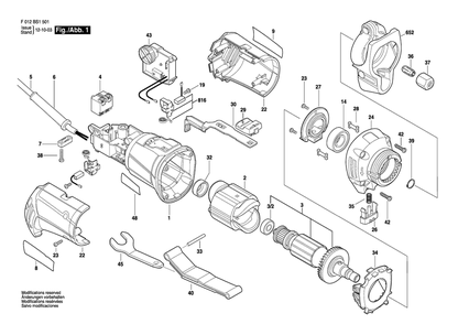 Part Location Diagram of 2610907966 Bosch Tool WRENCH