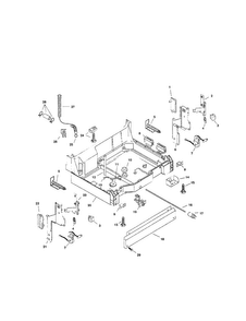 Base Diagram and Parts List for SHU9912UC 06 Bosch Dishwasher
