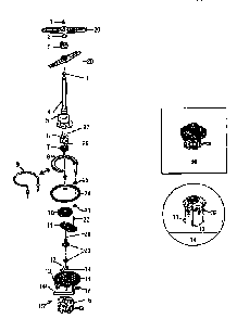 Pump Diagram and Parts List for WKD2700  Thermador Dishwasher